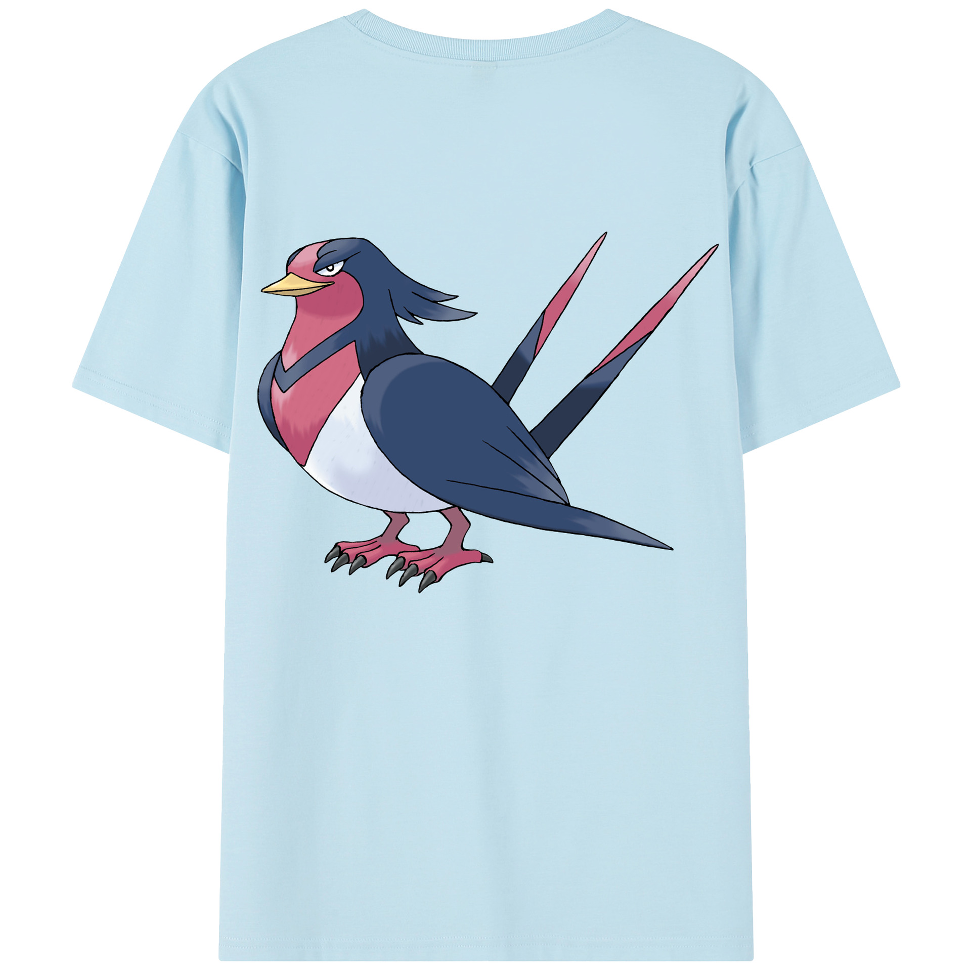 （画像用） ポケットモンスター Pokémon 綿100％半袖Tシャツ（背面プリント）